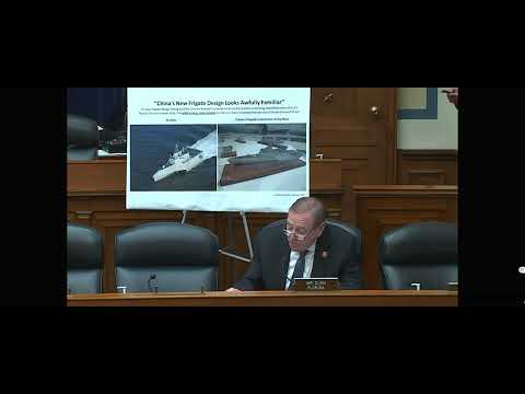 Congressman Dunn Questions Rear Admiral Thomas J. Anderson About Naval Ship Construction