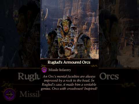 How Ruglud's Armoured Orcs, The Dogs of War Mercenary Units Started to Use Crossbows