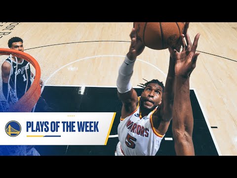 Golden State Warriors Plays of the Week | Week 4 (2024-25 NBA Season)