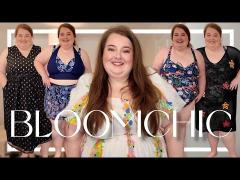 STUNNING SUMMER SWIMWEAR & MORE | bloomchic plus size fashion try on haul | 2024