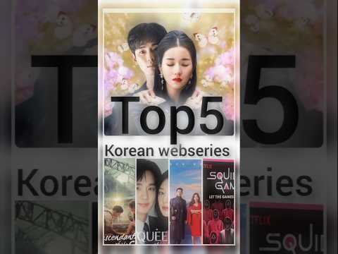 Top 5 Most popular korean webseries..............🎬🍿😘💫⭐.                     #top5 #webseries