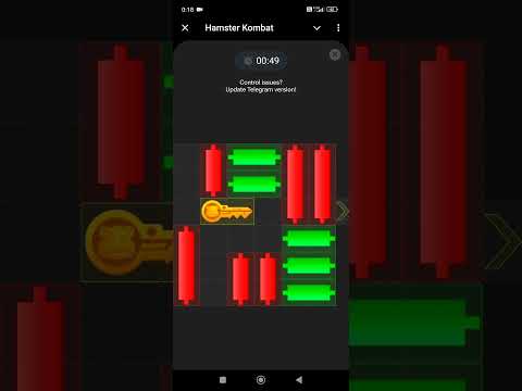Hamster Combat 2 Agust Mini Game( slow) #hamsterkombat #hamsters  #telegrambot