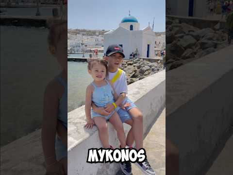 Travel with Kaven to Mykonos Greece 🇬🇷 #travel #greece #kavenadventures