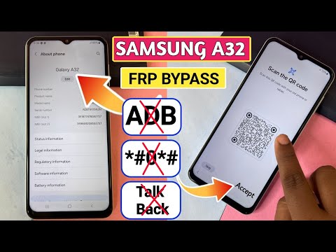 SAMSUNG A32 FRP BYPASS 2024 Android 12-13 Without Pc✔️TalkBack Not Working - Samsung Frp Bypass 2024