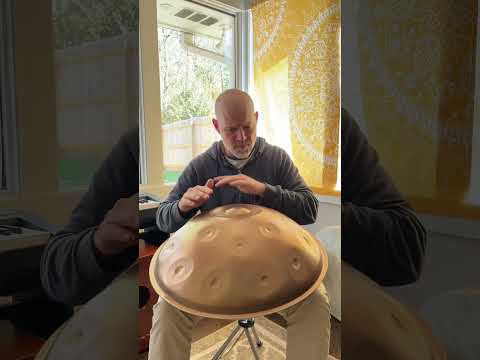 Creating space between the notes. #handpan #music