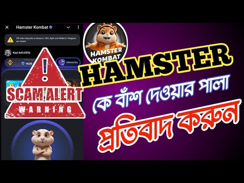 HAMSTER KOMBAT - AWAAZ UTHA (আওয়াজ উডা) Hamster kombat withdrawal Update