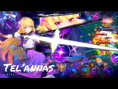 特爾安娜絲.次元突破 🌟 | Arena of Valor 操作精華輯 Ep 36 璀璨局還在輸出 X YOASOBI「アイドル」【 贊恩 Zayn 】