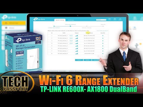 TP LINK RE600X 🚀Maximizing performance & Configure the TP LINK AX1800 Wi-Fi 6 Range Extender 💥