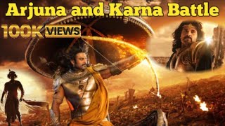 Kalki Climax Scene 4K 🔥 🔥| Arjuna and Karna battle | #kalki2898ad #karnawhatsappstatus #Cinerulz