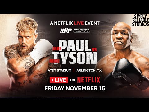 Jake Paul vs. Mike Tyson Watch Along Coverage: FULL MAIN CARD - Simply Reliable Studios