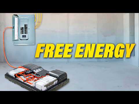 You Won't Believe What He Did With a Dead EV Battery!