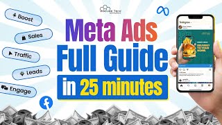 Learn Meta Ads in 25 Minutes: How to Create, Setup & Run Facebook Ads (Full Guide)