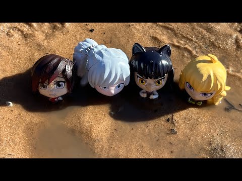 Team RWBY Sinking in Quicksand Again