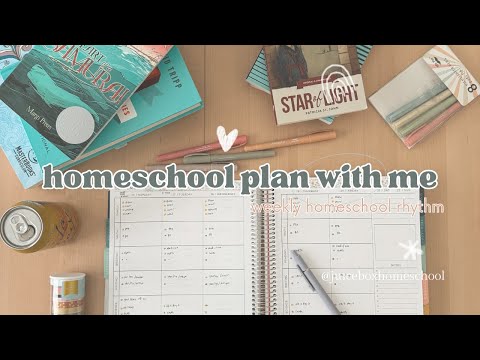 HOMESCHOOL PLAN WITH ME | WEEKLY HOMESCHOOL PLANNING FOR ELEMENTARY, MIDDLE SCHOOL, AND HIGH SCHOOL