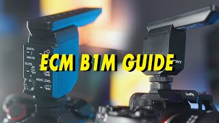 The Ultimate Guide to Sony ECM B1M Microphone Settings