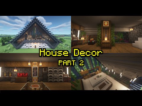 How to Build House Decorations in Minecraft