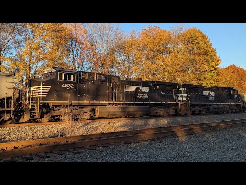 Norfolk Southern Coal Train - Railfanning - Bolivar, PA (11/3/24) - Dedicated to @lasher9811