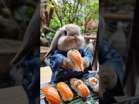 OMG!😳 Wait for end! The video is too cute🤩 #viralvideo #cute #ai #sushi