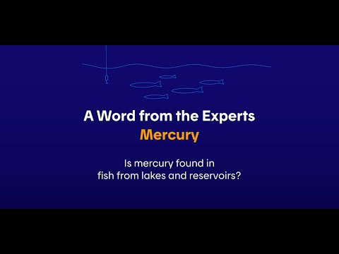 Is mercury found in fish from lakes and reservoirs?