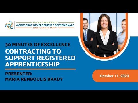 Contracting to Support Registered Apprenticeship