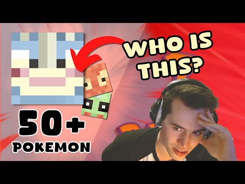 Who's That Pokemon? Quiz / 8-BIT FACE EDITION!