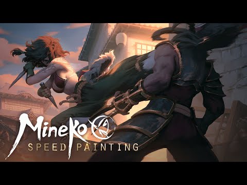 Mineko: riot - SPEED PAINTING