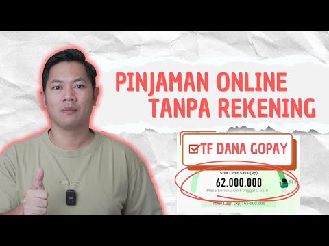 Pinjaman Online Langsung Cair Tanpa Rekening Bank | Top Up DANA GOPAY