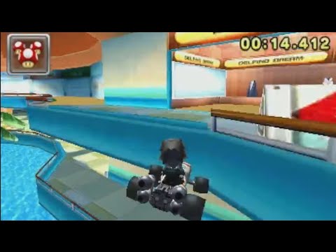 見えない壁がないマリオカート7 Mario Kart 7 without invisible walls