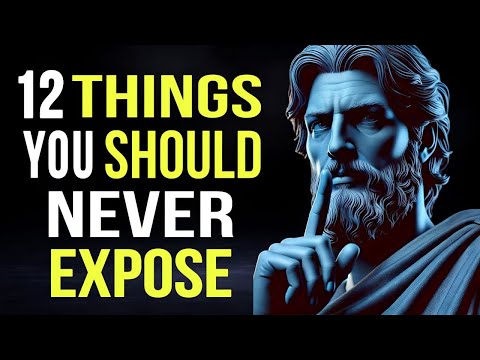 Master the Art of Silence: 12 Things You Should Never Expose | Stoicism