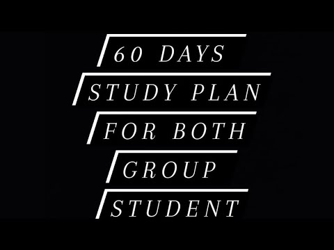 60 Days Startegy For Both Group Students