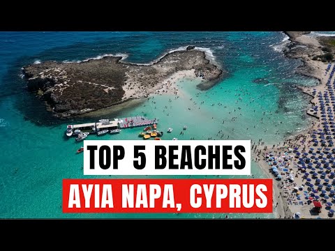 AYIA NAPA, CYPRUS 🇨🇾 [4K Drone] — Top 5 Beaches in Cyprus