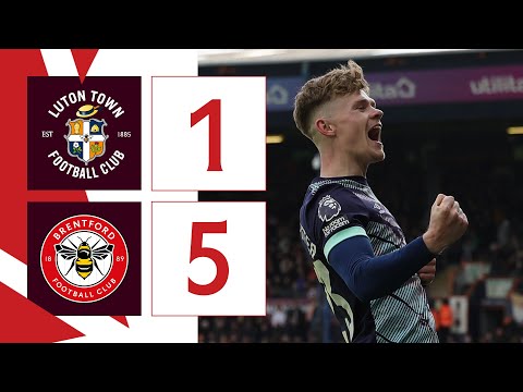 Wissa, Pinnock, Schade + Lewis-Potter ALL SCORE 🤩 | Luton 1 Brentford 5 | Premier League Highlights