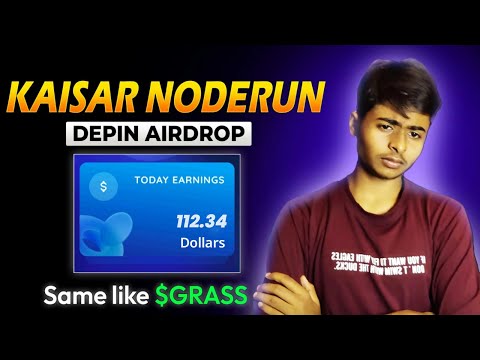 🔥YOU ARE SUPER EARLY | Kaisar Network Node Run Depin Airdrop Detail Video Guide!