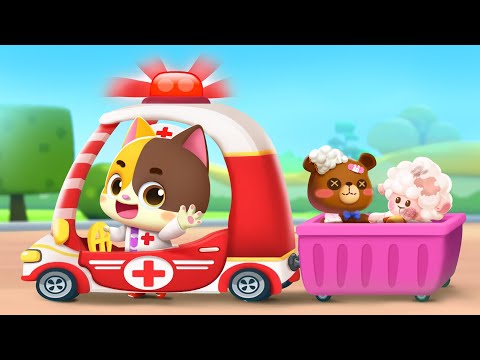 Cars Rescue Song | Super Ambulance Song | Toy Car Doctor | Kids Songs | Mimi and Daddy