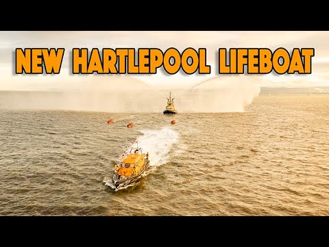 The Arrival of the RNLB John Sharp at Hartlepool Lifeboat