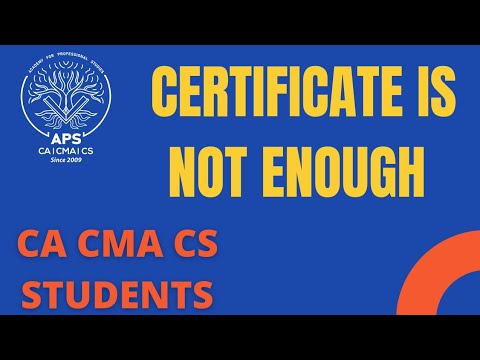 CA CMA CS students , Realise the Reality regarding employment