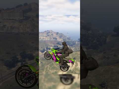 Most craziest stunt jumps in gta 5 #grandthefauto #gta #shorts #stuntjumps #gaming