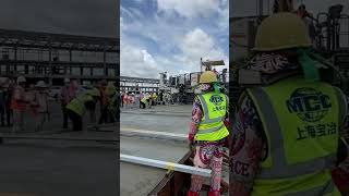 Pavement Work Mock Up #roadconstruction #airport #apron #runway #taxiway