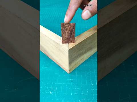 Technique Wood Corner Joints  #shorts