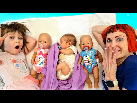 Pretend Play Fun: Caring for Baby Dolls, Bath Time & Snacks! | Baby Dolls Play for Kids