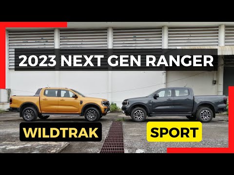 Wildtrak Vs Sport | Ford Ranger Thailand Review | Ford Ranger Wildtrak 2023 Thailand