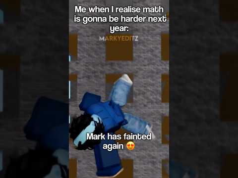 mark has fainted ☺️ | Roblox Edit | ib: my fyp