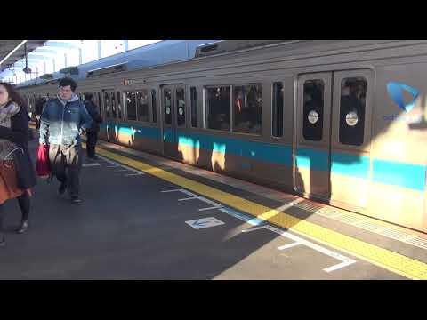 代々木上原駅 小田急線 東京メトロ千代田線 朝の通勤ラッシュ 午前7時35分～9時頃 ノーカット 人多すぎ 【ダイヤ改正後】