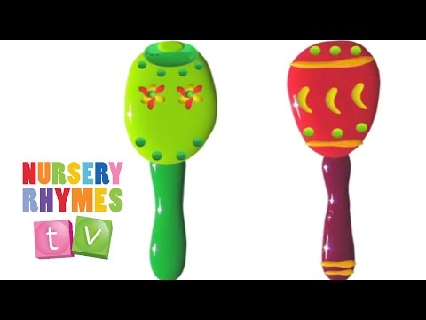 *PERCUSSION* | Musical Instruments | Nursery Rhymes TV | Music For Kids