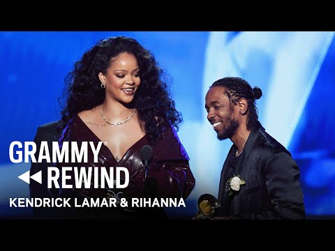 Kendrick Lamar & Rihanna Win Best Rap/Sung Performance For "LOYALTY." | GRAMMY Rewind