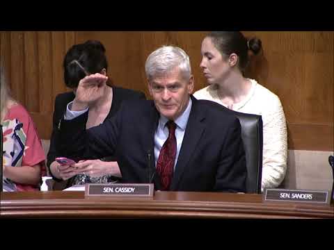 Cassidy Delivers Remarks During HELP Hearing on Shortage of Minority Doctors, Maternal Health