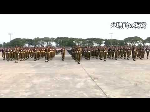 ミャンマー国軍行進曲 မြန်မာအာဇာနည် (印度航空作戦の歌) #日本軍歌