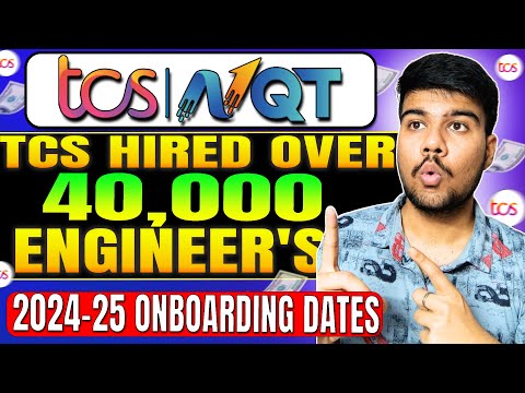 🔥TCS Hired 40,000 Engineers! Onboarding Dates for Batch 2024 & 2025 Revealed!🔥