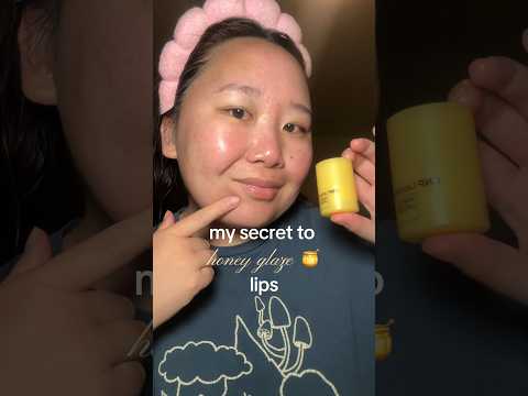 My secret 🤫 to honey glaze lips #cnp #koreanskincare #koreanmakeup #kbeauty #cnpkbeauty