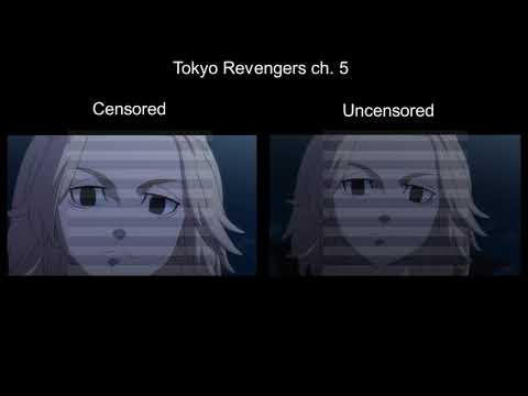 Tokyo Revengers EP 5 - Censored vs Uncensored (COMPARISON)